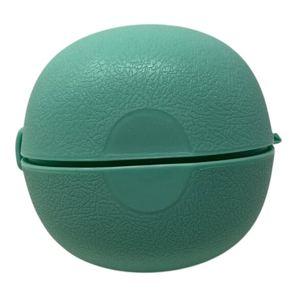 Tupperware Avocado Forget Me Not Keeper Mint Green Plastic Fruit Container - Picture 5 of 6